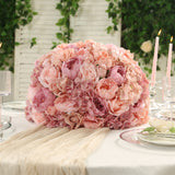 Pre-Arranged Silk Rose Bouquet Floral Arrangement Table Decor