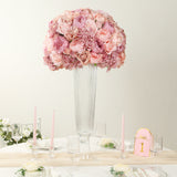 Pre-Arranged Silk Rose Bouquet Floral Arrangement Table Decor