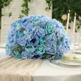 Pre-Arranged Silk Rose Bouquet Floral Arrangement Table Decor