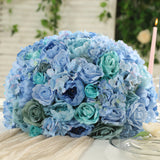 Pre-Arranged Silk Rose Bouquet Floral Arrangement Table Decor