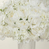 Pre-Arranged Silk Rose Bouquet Floral Arrangement Table Decor