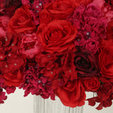 Pre-Arranged Silk Rose Bouquet Floral Arrangement Table Decor