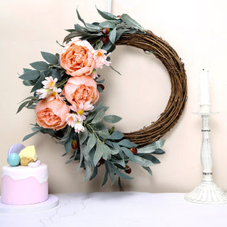 Create Stunning Event Decor with Peach Peony Flower Heads