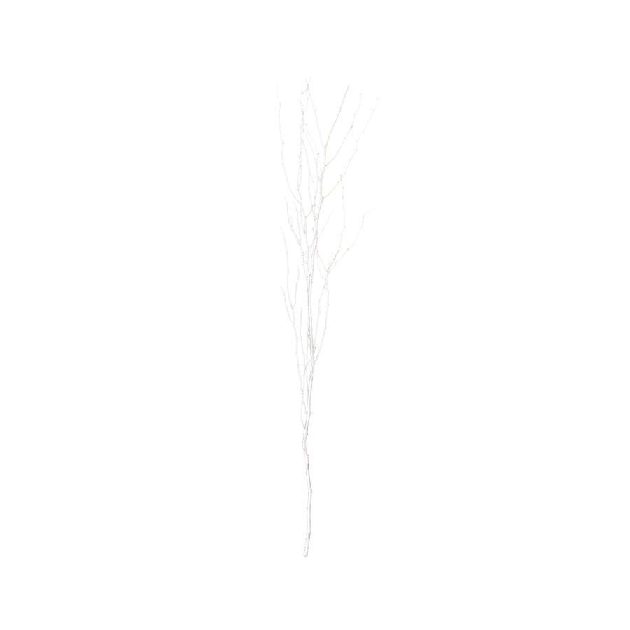 6 Pack Metallic Silver Extra Long Willow Tree Branches