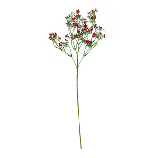 Create a Stunning Ambiance with Burgundy Artificial Silk Babys Breath Gypsophila Flowers