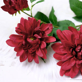 Create Stunning Floral Arrangements with Artificial Dahlia Silk Flower Stems