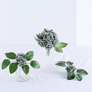 Elegant Silver Roses for Stunning Event Decor