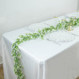 6ft White Real Touch Faux Baby Breath Hanging Flower Vines