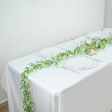 6ft White Real Touch Faux Baby Breath Hanging Flower Vines