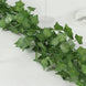 12 Pack 6.5ft Artificial Ivy Leaf Garland - Silk Hanging Vines for Wedding