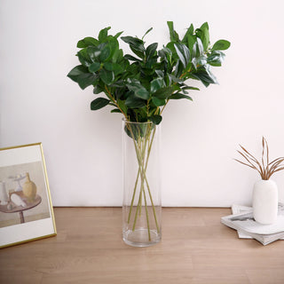 Add a Touch of Natural Green with 2 Stems | 26" Green Artificial Lemon Leaf Branches