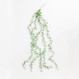 10 Pack Artificial Hanging Vines Weeping Willow Leaves with Stems, Fake Ivy Greenery