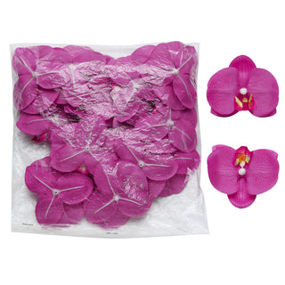 Elevate Your Home Decor with Fuchsia Artificial Silk Orchids