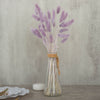 50 Pack | 15inch Lavender Lilac Rabbit Tail Dried Pampas Grass , Boho Flower Arrangement Sprays
