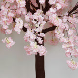 8ft Artificial Cherry Blossom Tree Blush – Silk Sakura Wishing Tree#whtbkgd