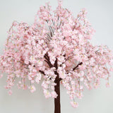 8ft Artificial Cherry Blossom Tree Blush – Silk Sakura Wishing Tree
