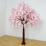 8ft Artificial Cherry Blossom Tree Blush – Silk Sakura Wishing Tree