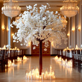 8ft Artificial Cherry Blossom Tree White – Silk Sakura Wishing Tree