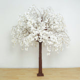 8ft Artificial Cherry Blossom Tree White – Silk Sakura Wishing Tree