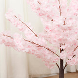 Silk Cherry Blossom Tree Centerpiece 3ft Blush – Lifelike Artificial Sakura Wishing Tree