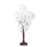Silk Cherry Blossom Tree Centerpiece 3ft White – Lifelike Artificial Sakura Wishing Tree#whtbkgd_99