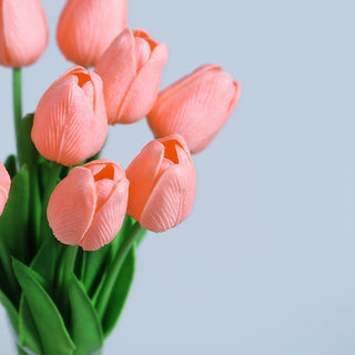 Versatile and Realistic Artificial Foam Tulip Flower Bouquets