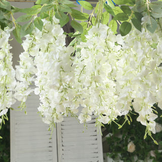 <h3 style="margin-left:0px;"><strong>Exquisite Elegance with Cream Artificial Wisteria Vines</strong>