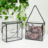 Clear gift boxes with "Thank You" message, filled with candy treats.