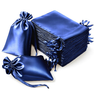 Creative Uses and Décor Ideas for Royal Blue Satin Favor Bags