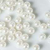 1000 Pack | 10mm Glossy Ivory Faux Craft Pearl Beads & Vase Filler#whtbkgd
