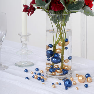 Elevate Your Event Decor with Navy Blue and Gold Elegance