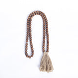 Versatility Meets Rustic Charm with the Farmhouse Country Wood Bead Chain