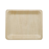 12 Pack | 8x10inch Eco Friendly Birchwood Wooden Dinner Serving Plates