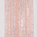 2 Pack Rose Gold Sequin Event Curtain Drapes with Rod Pockets, Seamless Backdrop Event#whtbkgd