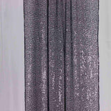 2 Pack Black Sequin Event Curtain Drapes with Rod Pockets, Seamless Backdrop Event Panels#whtbkgd