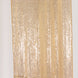 2 Pack Gold Sequin Event Curtain Drapes with Rod Pockets, Seamless Backdrop Event Panels#whtbkgd