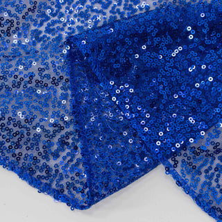 Create a Luxurious Ambiance with Glittering Royal Blue Backdrop Drapery Panels