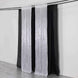 2 Pack Silver Sequin Event Curtain Drapes with Rod Pockets, Seamless Backdrop Event