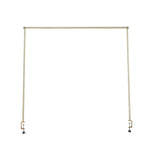 42inch Gold Adjustable Over The Table Metal Balloon Frame Pipe Stand#whtbkgd