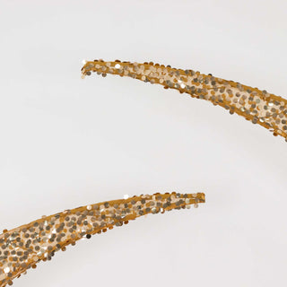 Gold Sequin Curved Backdrop Stand Covers