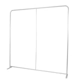 Pillowcase Backdrop Stand in Aluminum 8ft x 8ft – Portable Rounded Corner Tension Fabric Pillowcase Display Stand for Exhibits & Photography