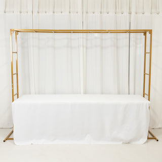 <h3 style="margin-left:0px;">Gold Rectangular Arbor – Perfect for Floral &amp; Balloon Décor