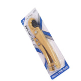 Pipe cutter tool in retail packaging with special steel blade