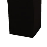 7ft Black Spandex Backdrop Stand Cover for Arc de Triomphe Stand Stretch Fitted Floral Balloon Frame