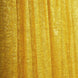 8ft Gold Metallic Fringe Shag Photo Backdrop Drapery Panel, Shimmery Tinsel Polyester Divider