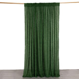 Elevate Your Wedding with the Green Fringe Shag Polyester Wedding Drapery Panel