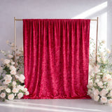 Pink velvet backdrop with white roses, perfect for photography.