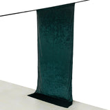 5ftx12ft Hunter Emerald Green Premium Smooth Velvet Event Curtain Drapes