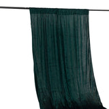 5ftx12ft Hunter Emerald Green Premium Smooth Velvet Event Curtain Drapes