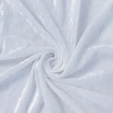 5ftx12ft White Premium Smooth Velvet Event Curtain Drapes, Privacy Backdrop Event Panel#whtbkgd